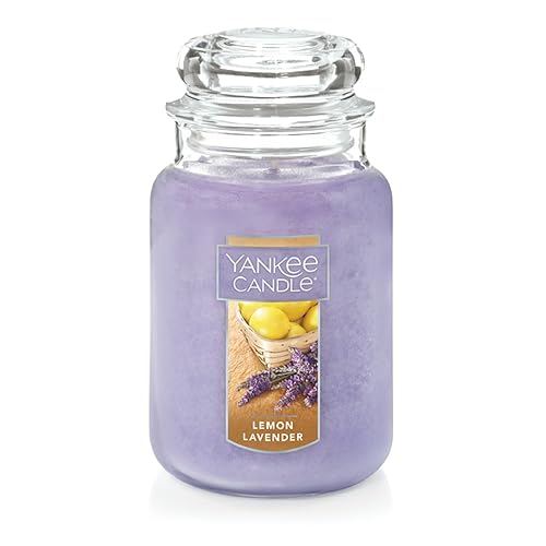 Immagine del prodotto Yankee Candle Candela Profumata in Giara Grande, Lavanda al Limone, Durata Fino a 150 Ore