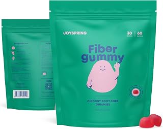 Kids Fiber Gummies for Constipation - Fiber Gummies for Kids Ages 4-11 & Adults - Fiber Supplement Gummies for Regular Digestion - Natural Fiber for Kids - Orange & Berry Flavored - 5 mg - 60 Ct