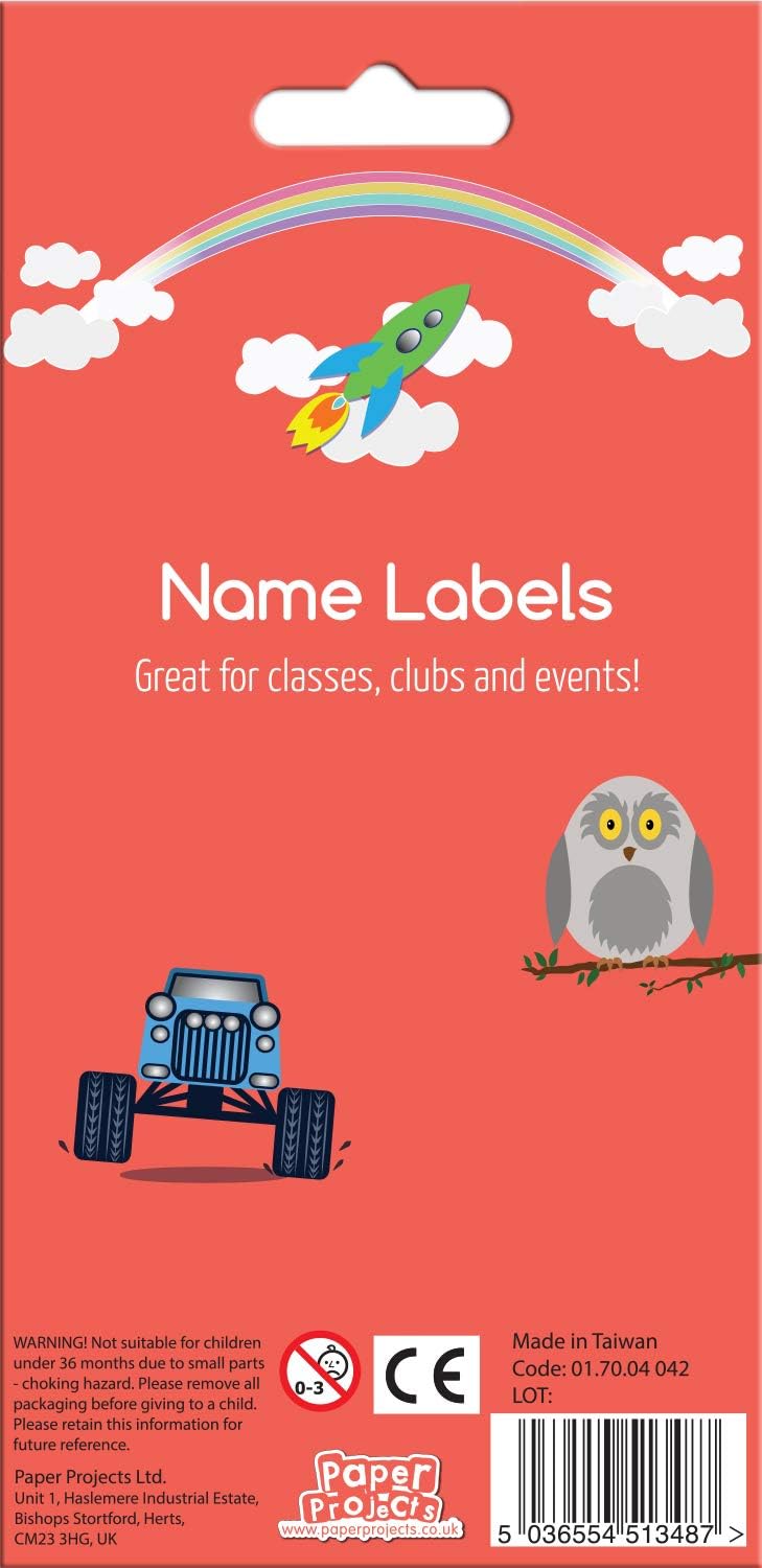 Paper Projects 01.70.04.042 Name Label Sticker Pack