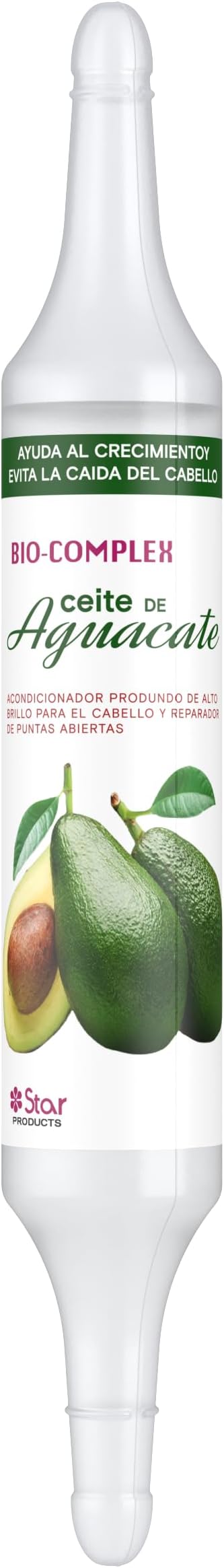 Bio Complex Avocado Oil Ampoules 1 Pack – 0.61 oz Each, Deep Nourishing Hair Treatment for Hydration, Repair, and Strengthening