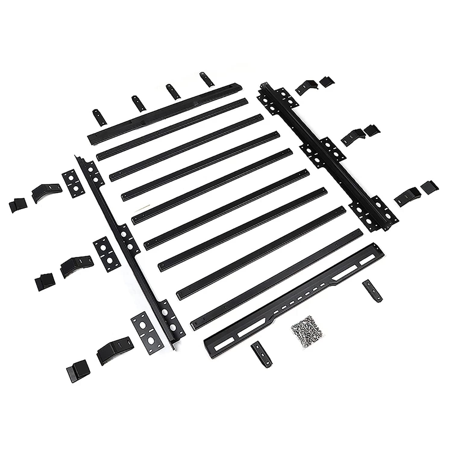 HEYCE Accesorios para Techo de Coche, portaequipajes para Suzuki Jimny 2019 2020, Bastidores de Almacenamiento de Aluminio Portaequipajes Portaequipajes de Transporte Accesorios para automóviles