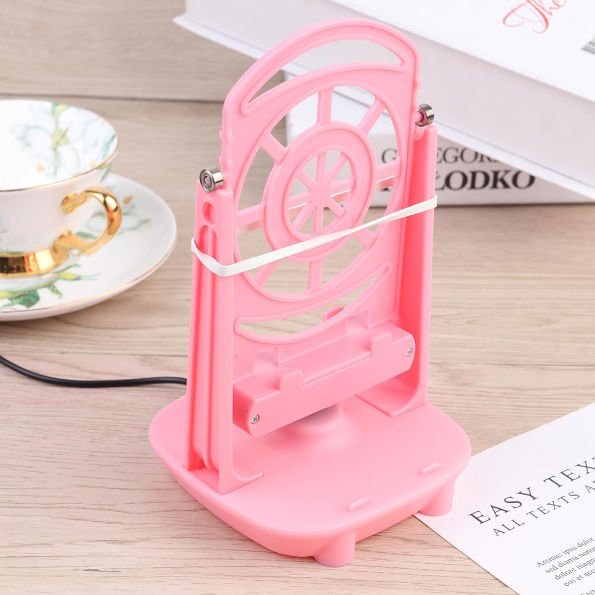 Pink Brush Stepper Dual Mobile Phone Mute Bearing Pedometer image 5