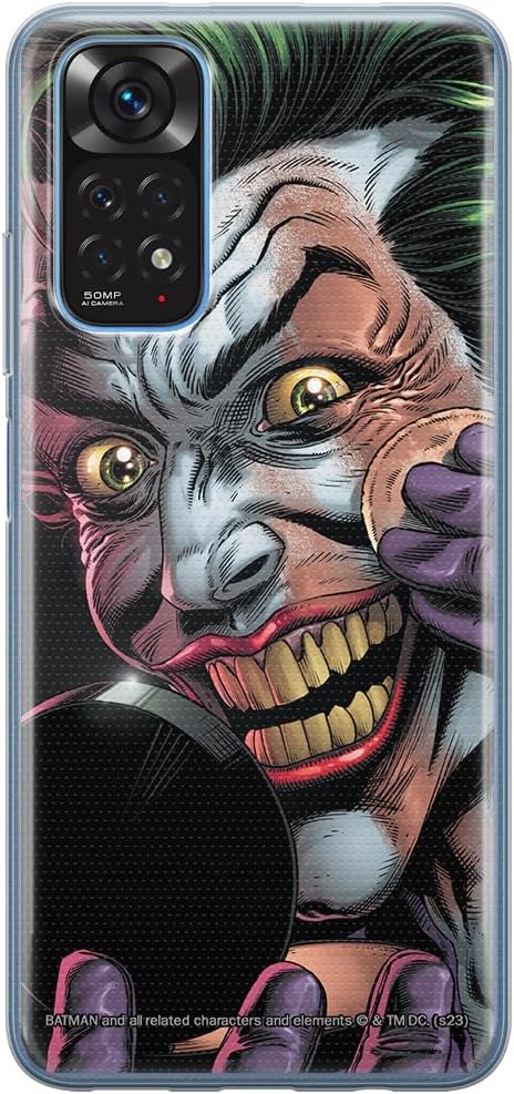 ERT GROUP Mobile Phone Case for Xiaomi Redmi Note 11T / 11S 5G / Poco M4 PRO 5G Original and Officially Licensed DC Pattern Joker 023 Perfectly Adapted to The Shape of The Mobile Phone, TPU Case