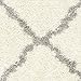 SAFAVIEH Area Rug 8x10 - Dallas Shag Collection - Large - Ivory & Grey, Trellis Pattern, Non-Shedding & Easy Cleaning, Plush Thick Pile, Ideal for Living Room, Bedroom, Dining Space (SGD257F)