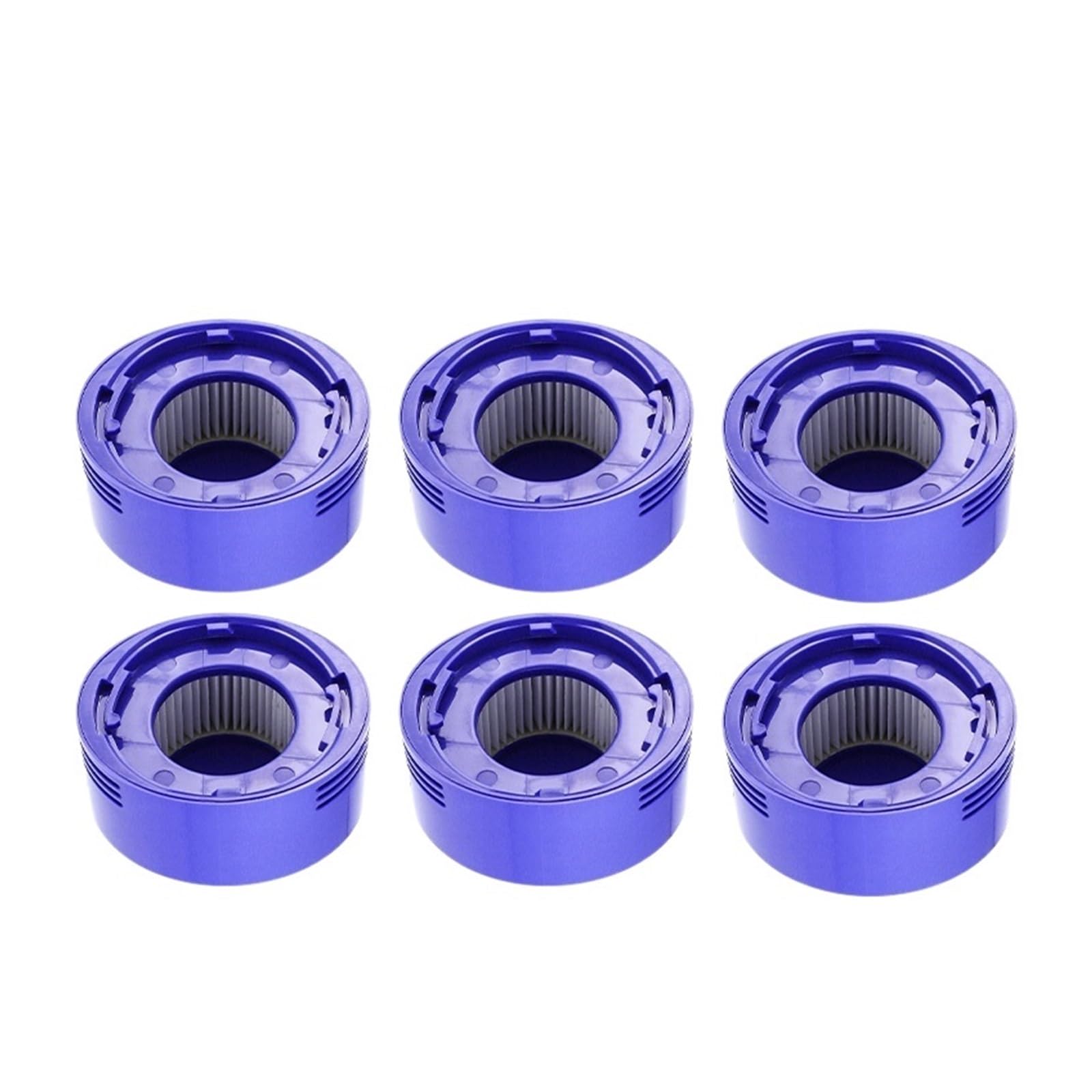 Lipski HEPA-Filter, kompatibel mit Dyson V8 V7 Zubehör, Staubsauger, waschbarer Filter, Ersatz-Ersatzteile (Color : 6pcs-01)