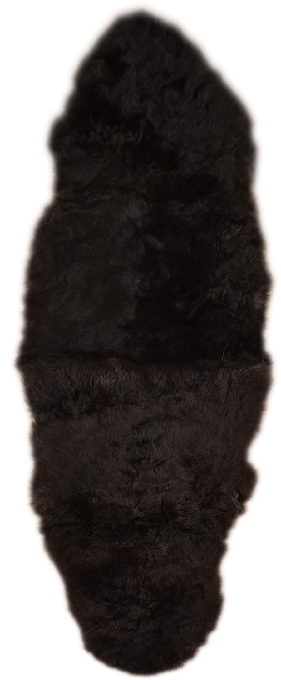generisch Island LAMMFELL Teppich DOPPEL Fell BETTVORLEGER SCHWARZ Natur CA. 180 x 60 cm Fell Teppich KURZWOLLIG AUS 2 Island LAMMFELLEN BETTVORLGER ÜBERWURF Dunkelbraun SCHWARZ Natur