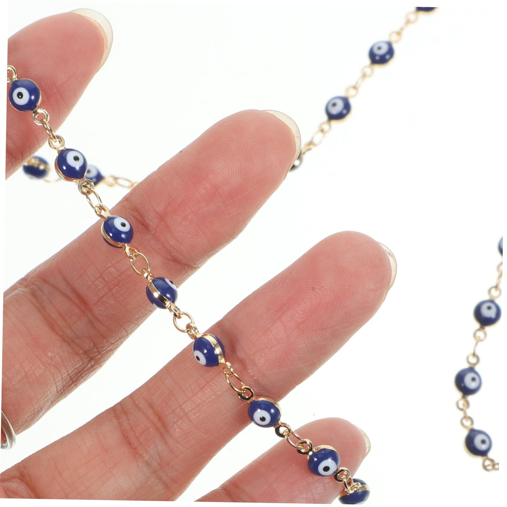 SHINEOFI 5 Set Catena di Braccialetti Gold Chain Ciondoli d'oro per La Creazione di Gioielli Kit Perline per Braccialetti Accessorio Fai da Te Materiale del Braccialetto Lega 2 Pezzi * 5