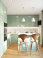 Vista 440 de Dimoon 236''x17.7'' White Thicken Peel and Stick Wallpaper Contact Paper Modern Self Adhesive Wall Paper Removable Renter Friendly Textured Solid