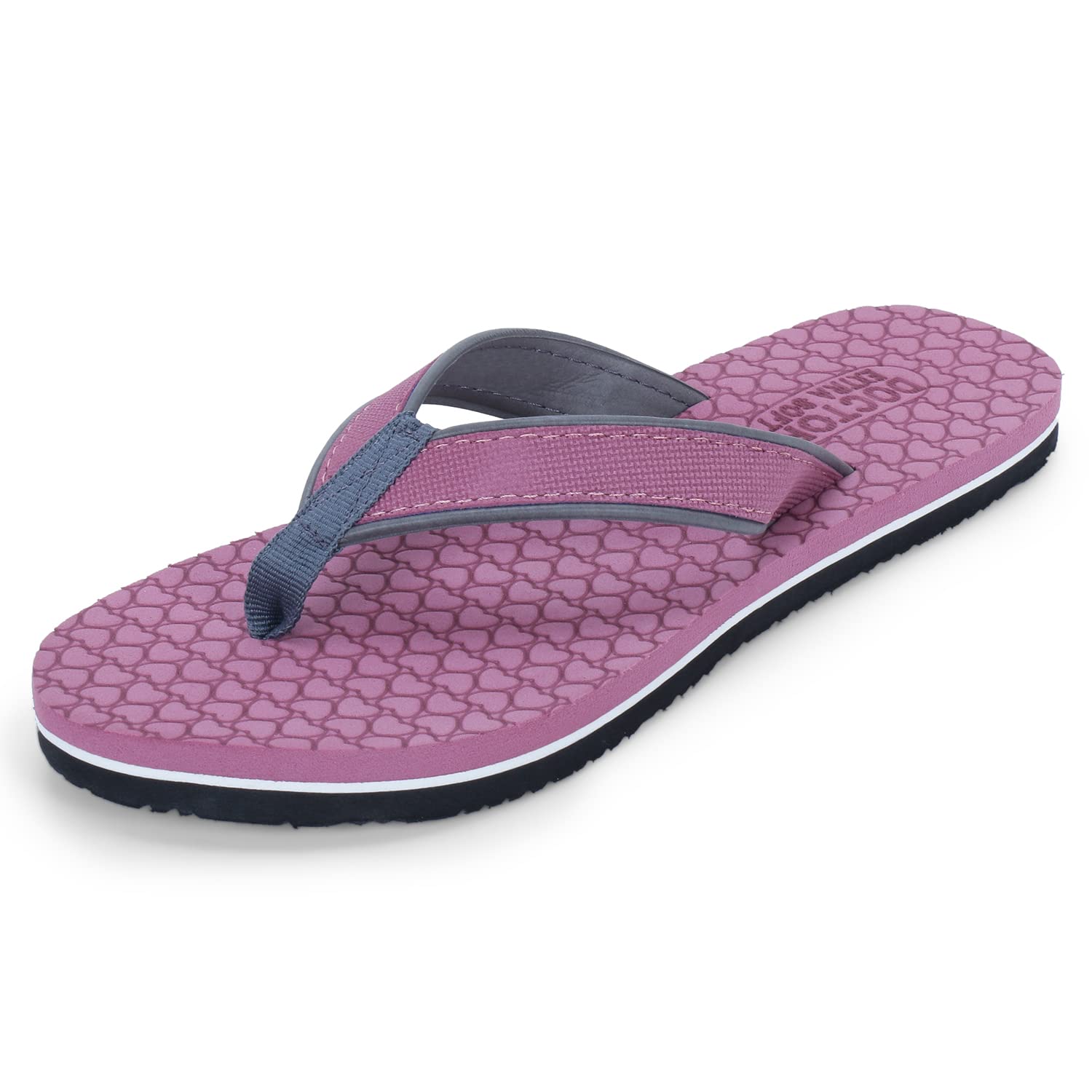 DOCTOR EXTRA SOFTWomen's Slippers with Bounce Back Technology Orthopaedic and Diabetic MCR Anti-skid Cushion Comfort Dr Sliders Flipflops and House Chappal for Women’s and Girl’s D-03