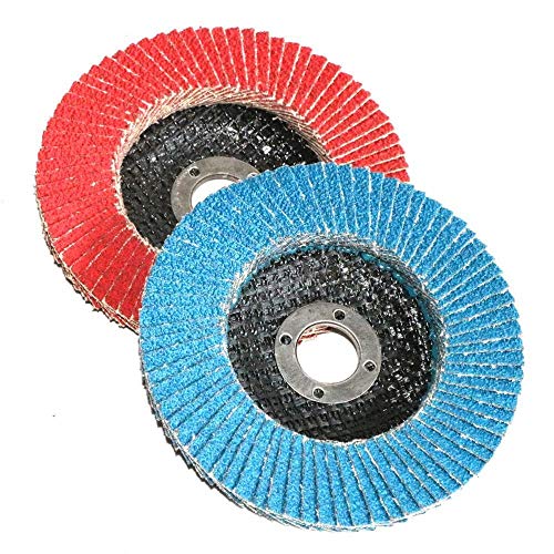 Disques de ponçage grain 60 pour éliminer la rouille sans rayer meuleuse d'angle 100mm - 3