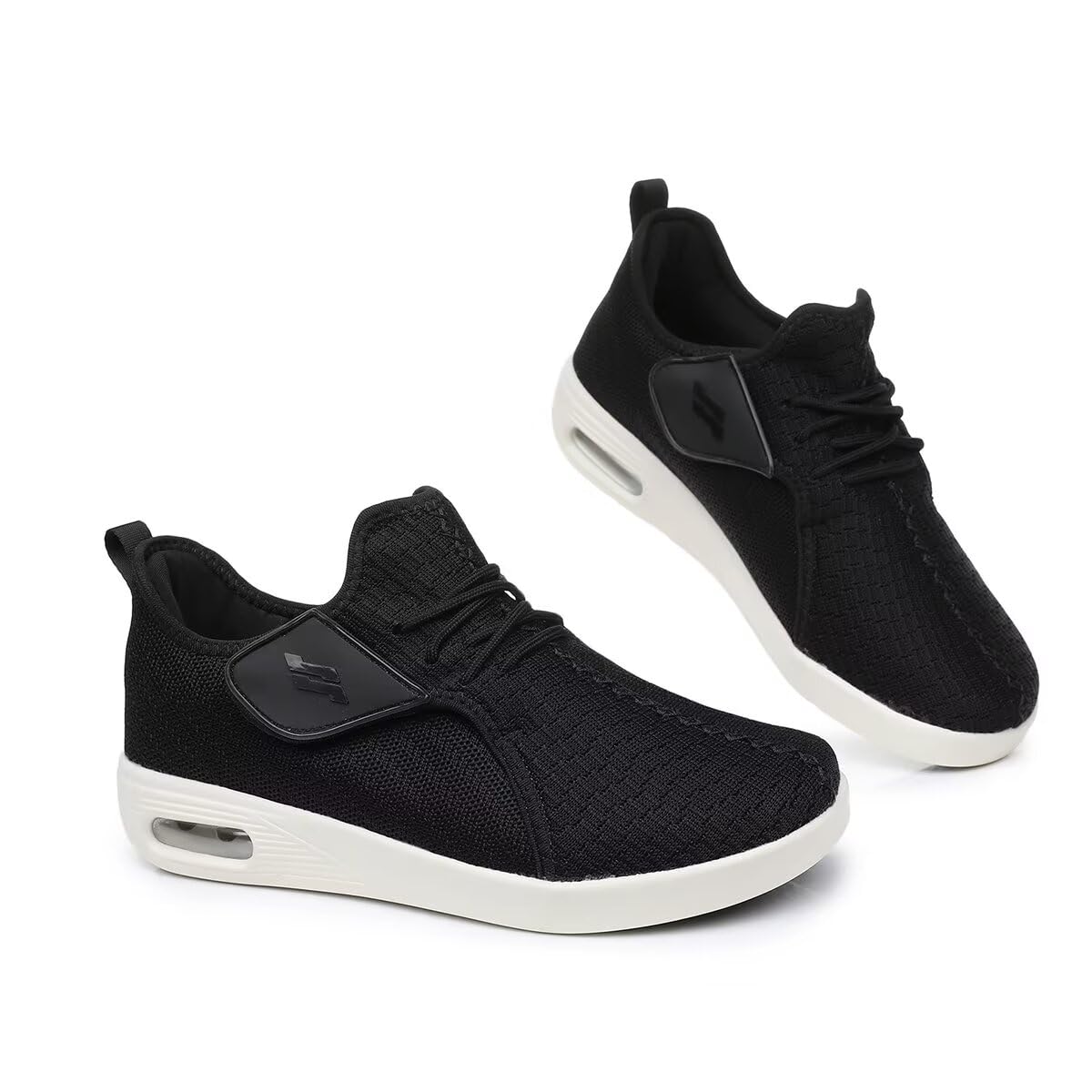 VibeCraft Chaussures Diabétique Homme Femme Extra Larges Respirantes Antidérapantes Confort pour Pieds Gonflés et Sensibles Usage Quotidien