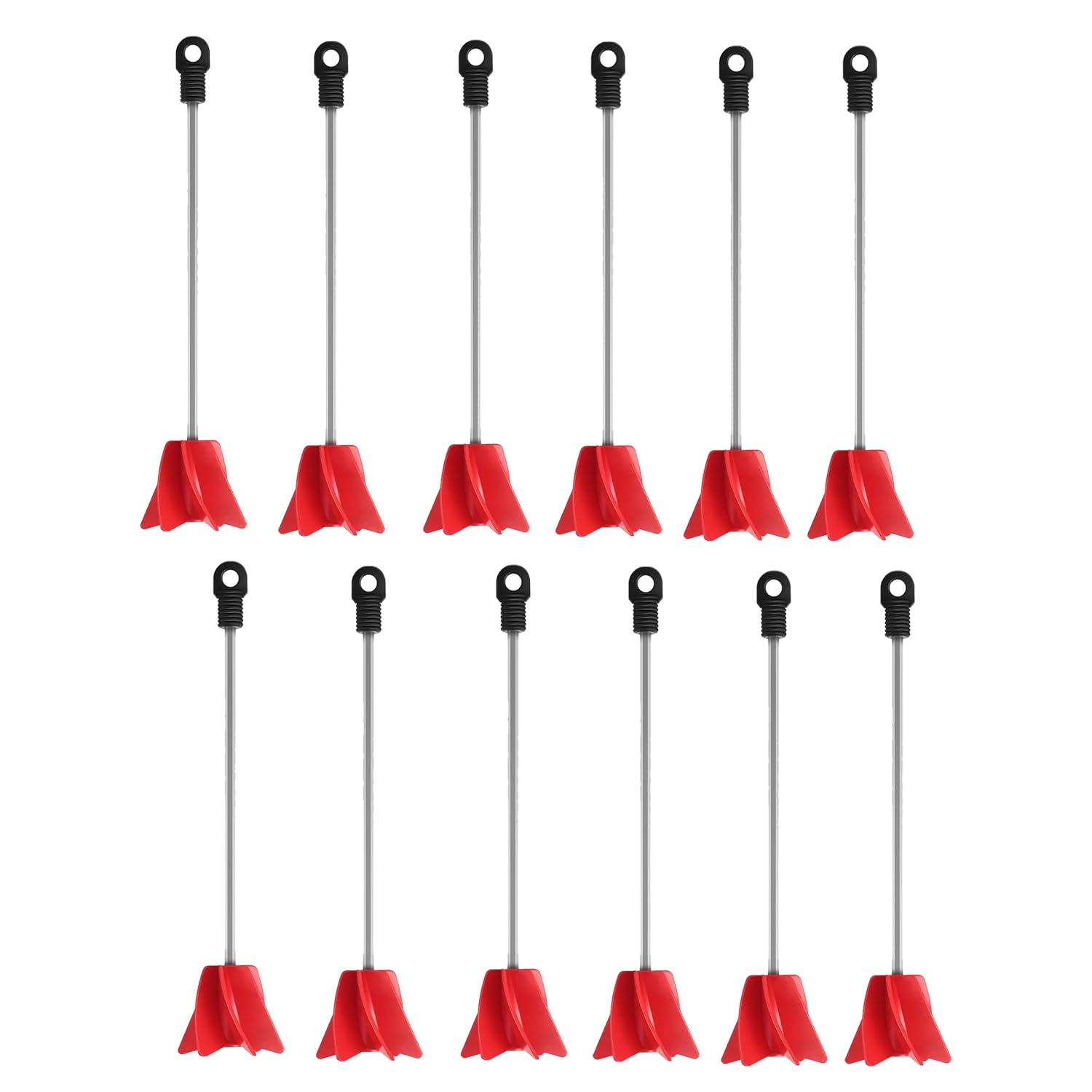 Agitateur peinture pour perceuse de 11 pouces avec 12 pièces de rechange