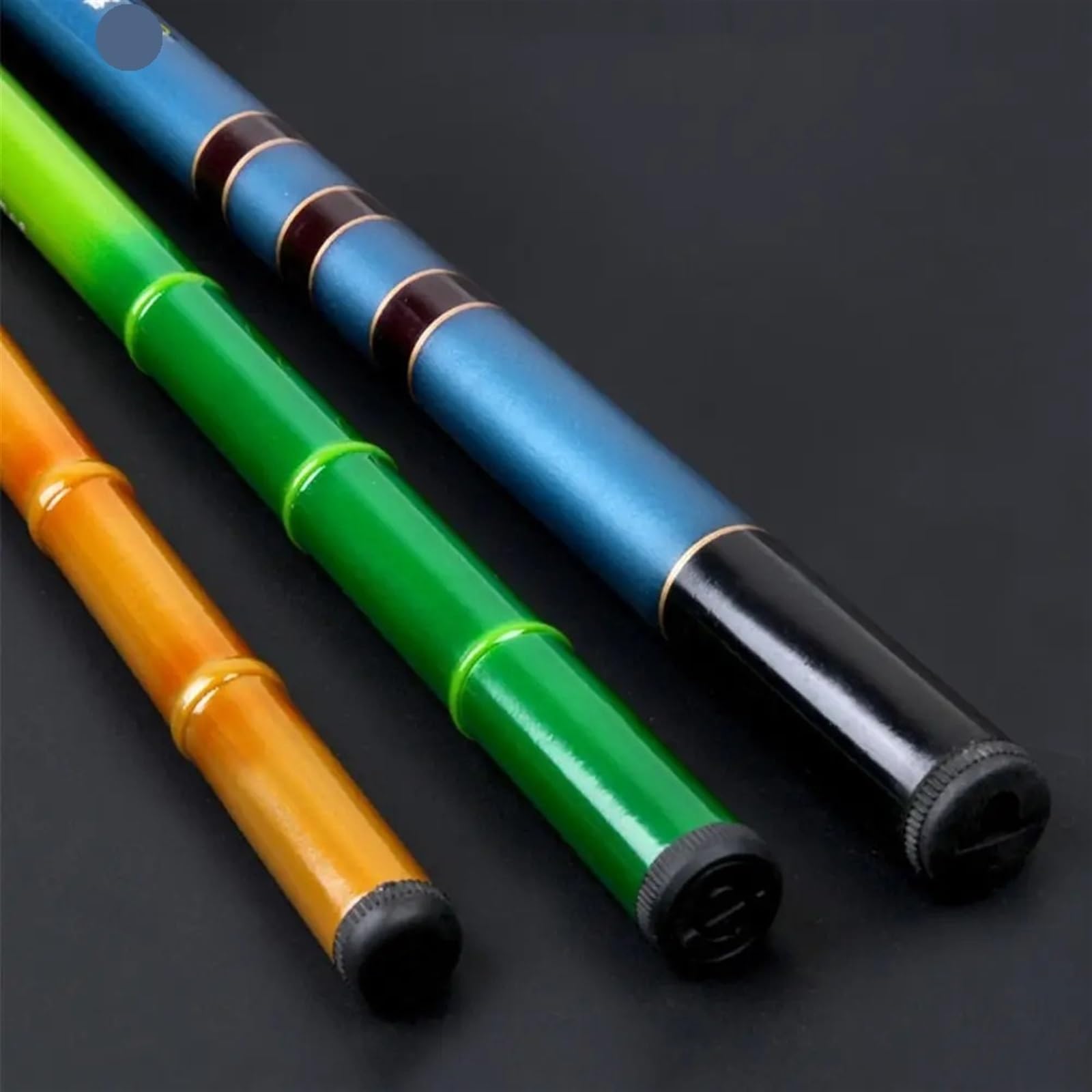 Canna da pesca leggera 1,8 – 6,3 metri, portatile da viaggio duro mini carpa feeder telescopico, ultra leggero, attrezzatura da pesca Stream Hand Pole (5,4 m)