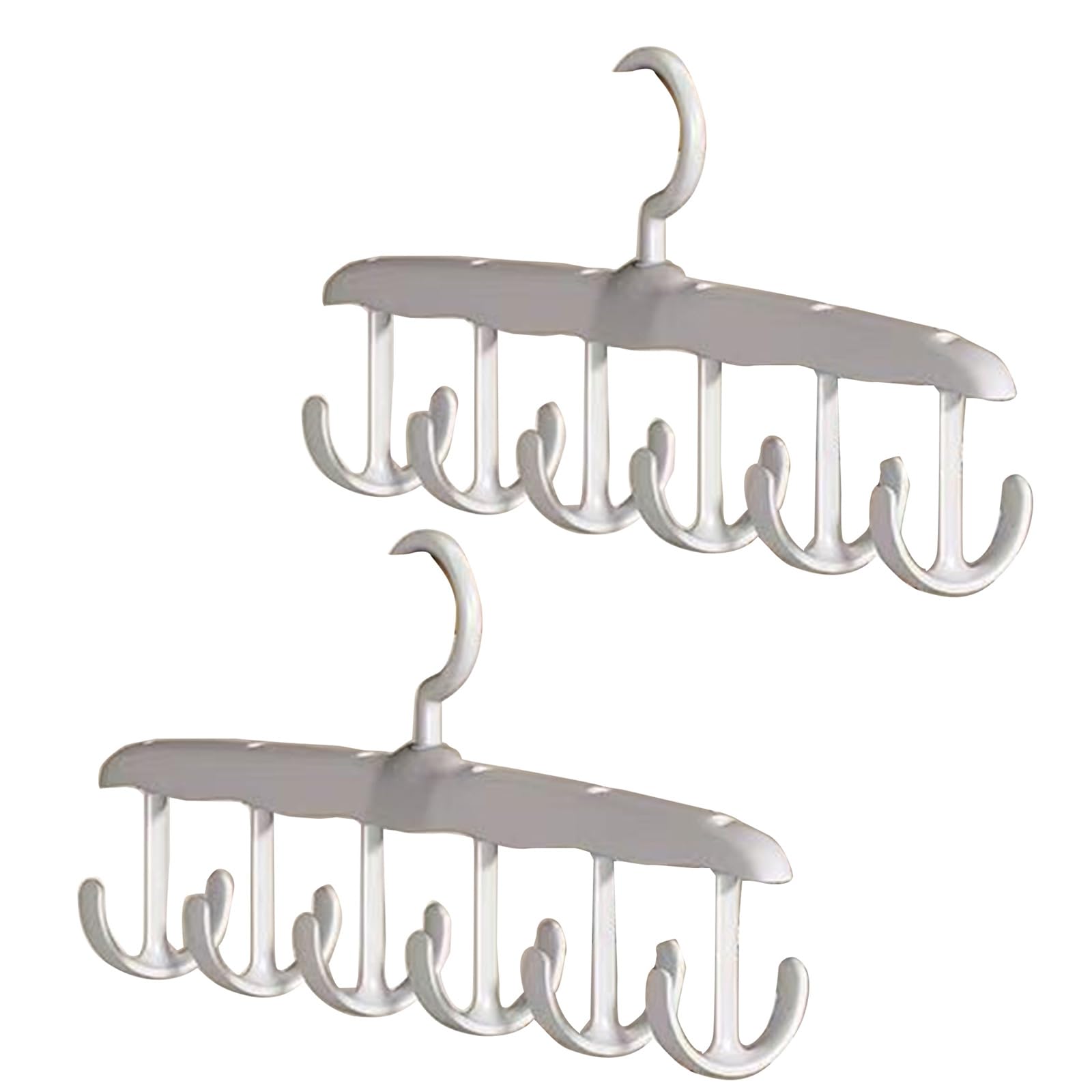 Tsophreniq Multifunctional Swivels Hook Organizers for Portable Living Space Students Household Wardrobes Accessories Sturdy Rotating Garment Rack
