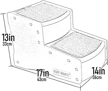 Pet Gear Easy Step II, X-Small, Chocolate Cream
