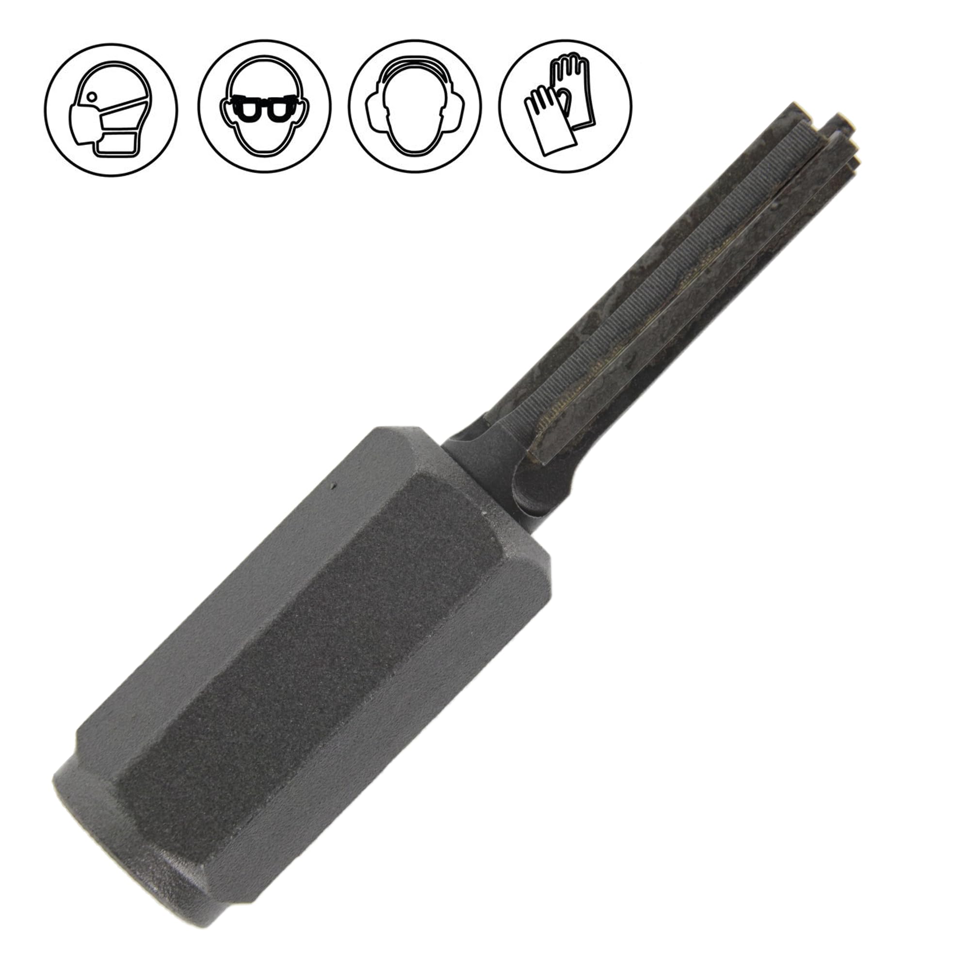PRODIAMANT Fraise à joints en métal dur 8 mm Longueur de coupe 35 mm pour meuleuse d'angle, fraise à mortier avec filetage M14