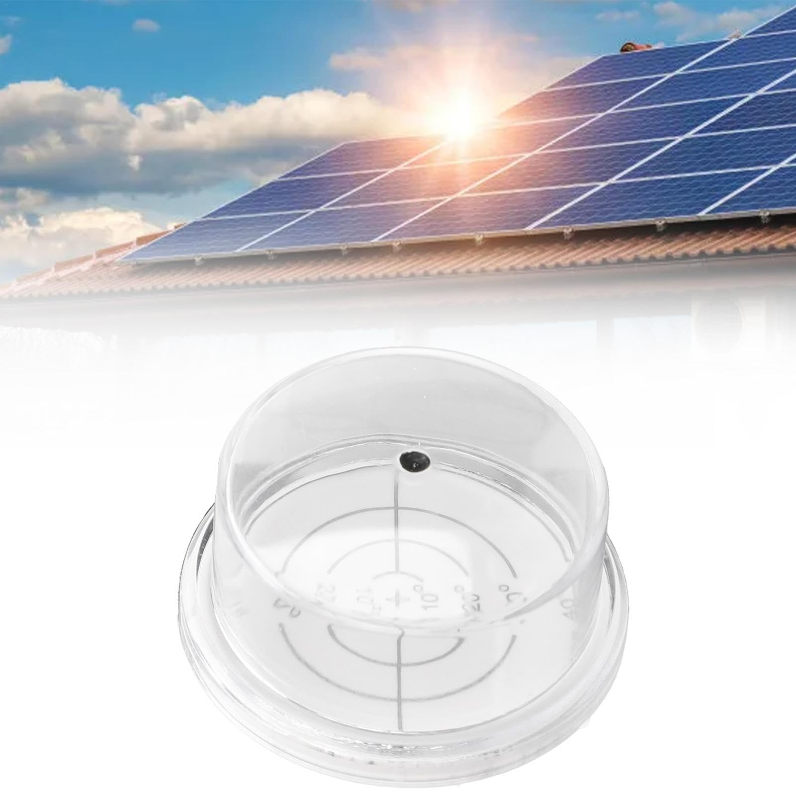 Mesure de l'angle droit des panneaux solaires, traceur de panneau solaire | Appareil de mesure d'angle solaire étanche, guide pour le viseur d'angle solaire, guide d'angle solaire polyvalent
