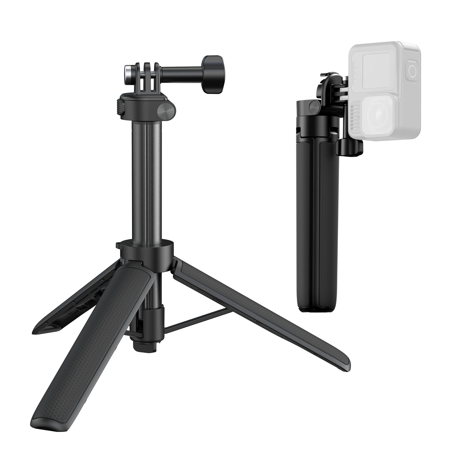 Smallrig 三脚 Amazon | SmallRig 2-in-1 自撮り棒三脚 18cm-52cm伸縮可能 水平・垂直