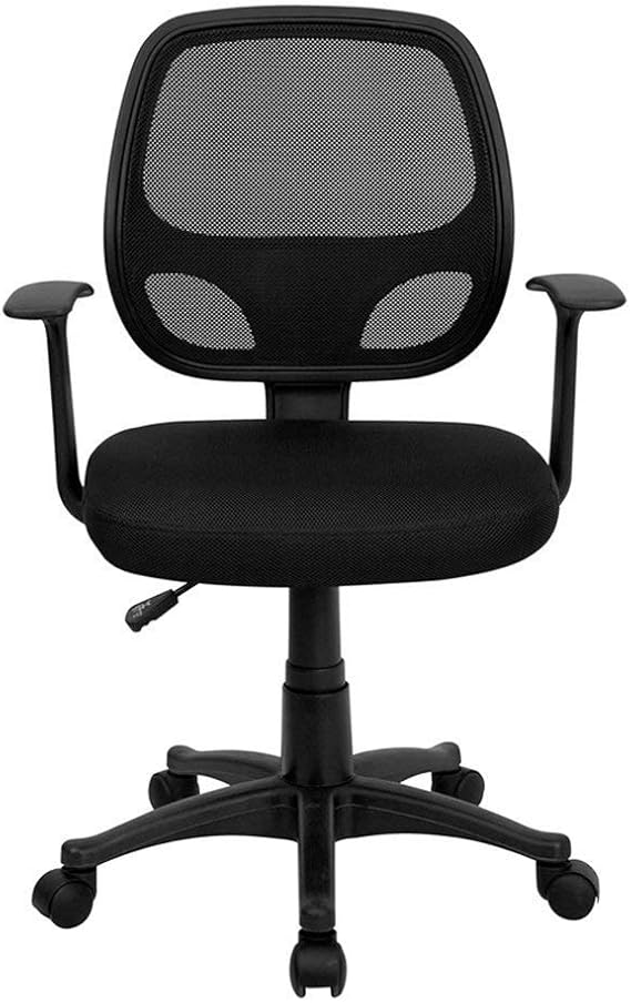 Nicer Furniture® MidBack Black Mesh Computer Chair Task Desk Chair