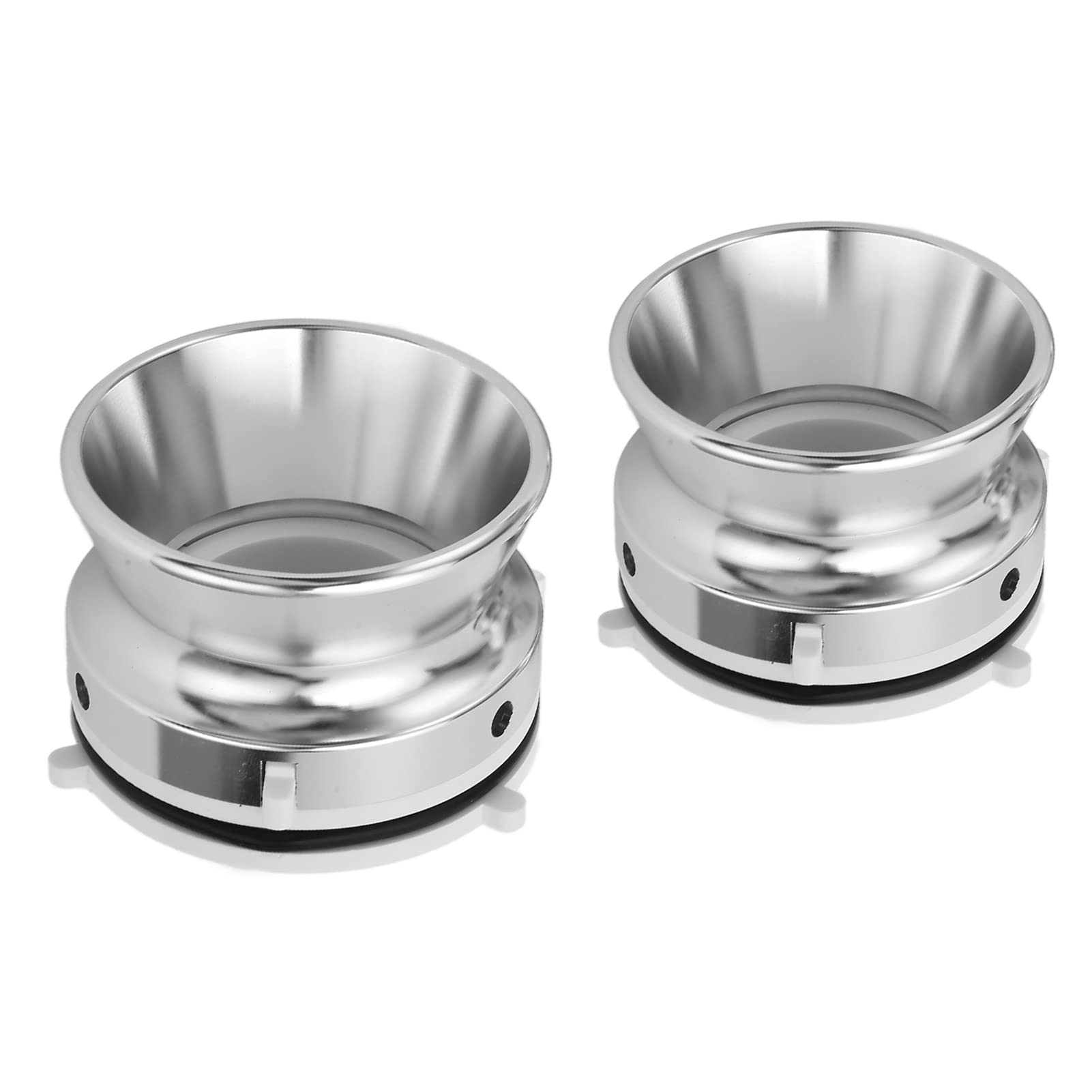 aqxreight Adattatore Hub NAB in Alluminio Set per Studer, Akai e - Dispositivo di Caricamento da 10 Pollici Universali in Argento e Bianco