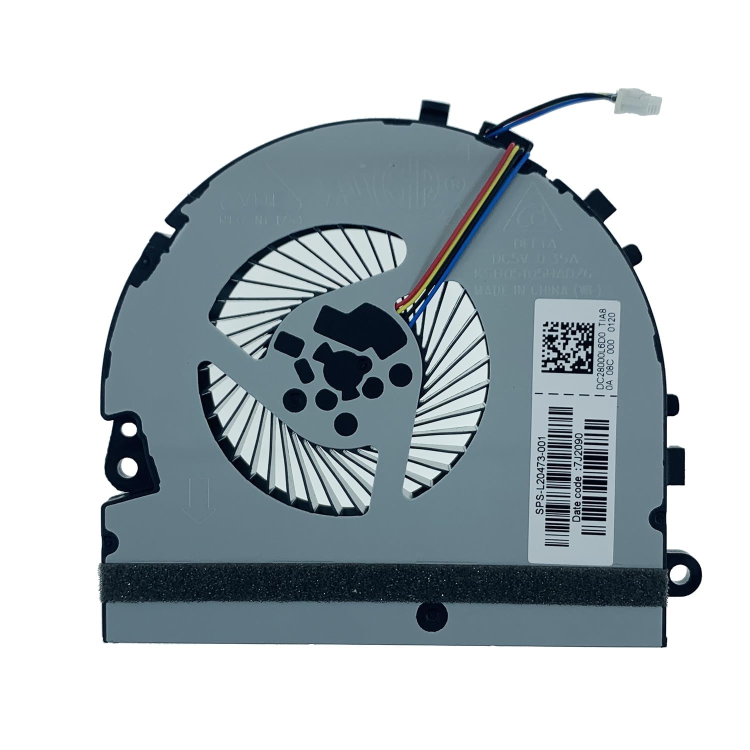 See full amazon price history chart for Laptop Compatible CPU Cooling Fan For HP Pavilion 15-DA 15-DA000 15-DA0024LA TPN-C135 TPN-C136 P/N-L20473-001 KSB05105HADZ6 858970-001 HP 15-DA000 15-DA100 15-DA200 15-DA001 15-DA002 laptop Laptop Compatible CPU Cooling Fan For HP Pavilion 15-DA 15-DA000 15-DA0024LA TPN-C135 TPN-C136 P/N-L20473-001 KSB05105HADZ6 858970-001 HP 15-DA000 15-DA100 15-DA200 15-DA001 15-DA002 laptop (B0DDTS5HKM) Amazon Price History, Amazon Price Tracker