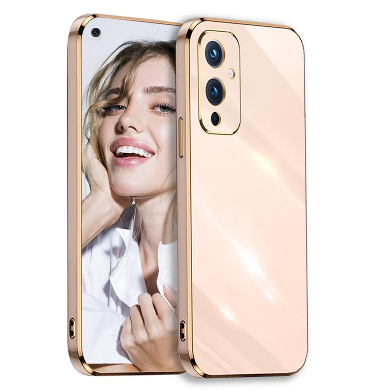 Custodia Per OnePlus 9 Con Motivo Floreale Girasole – Morbida TPU Trasparente, Sottile E Antiurto Per Ragazze - 4