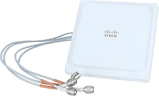 Cisco Aironet Dual-Band Omnidirectional Wi-Fi Antenna, 2 dBi (2.4 GHz)/4 dBi (5 GHz), 4 Ports, Ceiling Mount, 1-Year Limited Hardware Warranty (AIR-ANT2524V4C-RS=)