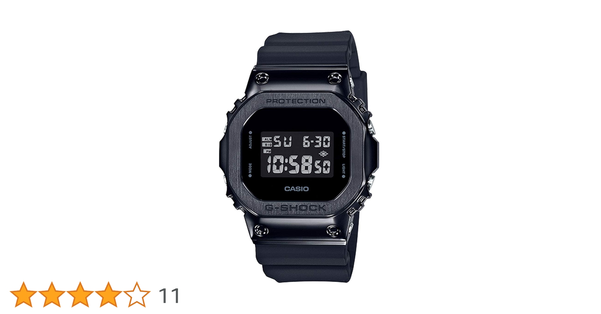 CASIO G-SHOCK GM-5600 デジタル腕時計 シルバー/ブラック G-SHOCK Gショック ジーショック 5600 メタル カシオ CASIO