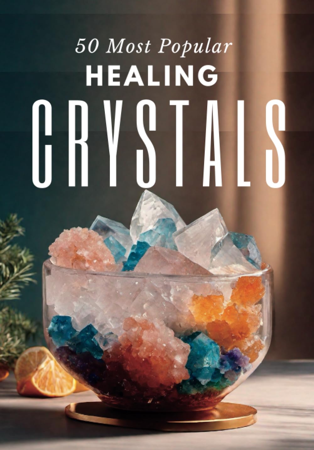 50 Most Popular Healing Crystals Handbook Crystal and Gem Stones Reference Encyclopedia Book