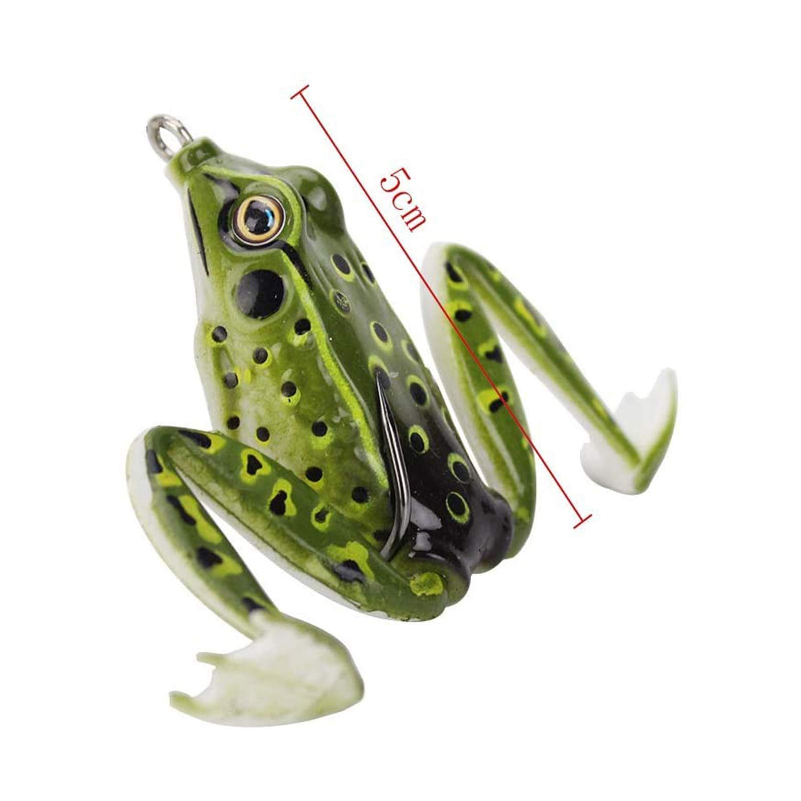 約30年前に購入の謎のデカいカエルルアー　※これを使って雷魚を釣るのは勿体無い？ Amazon.co.jp: Croch フロッグ ルアー カエル 18個入り トップ