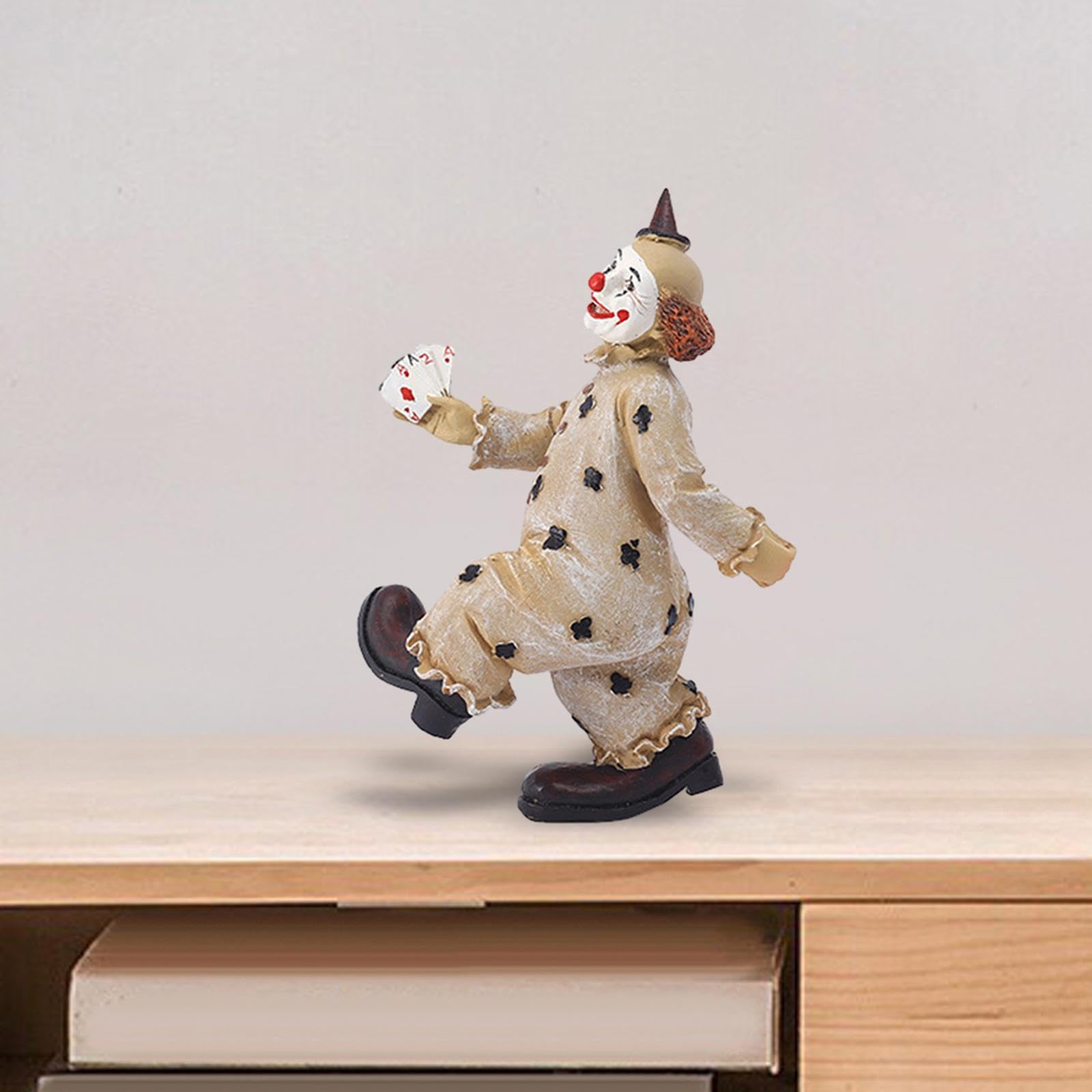 Amazon.co.jp: DeeRace ピエロの置物 ピエロ像 クリエイティブ