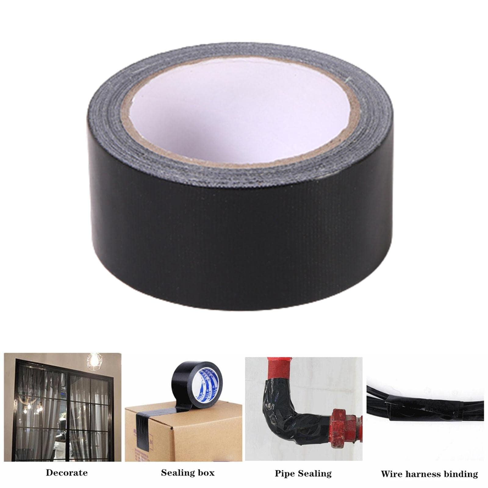 Amazon | STARTIST 10M粘着布ダクトテープ、高粘度床漏れ修理テープ