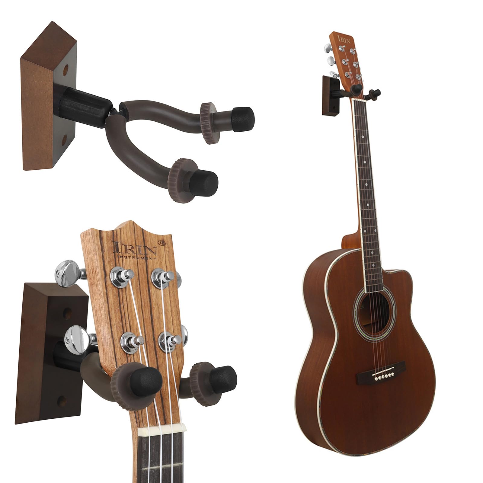 Supporti Per Chitarra Acustica QWORK Supporto Porta Ganci Di Chitarra ...