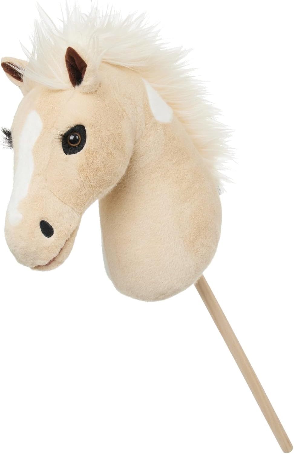 LeMieux Hobby Horse Lemon - Lemon and White Skewbald - Realistic Head - Perfect for Kids