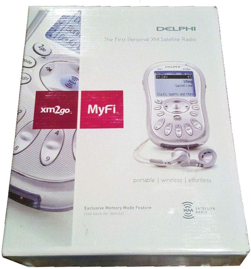 MyFi XM2GO Portable XM Satellite Radio Receiver with Home / Car Kits