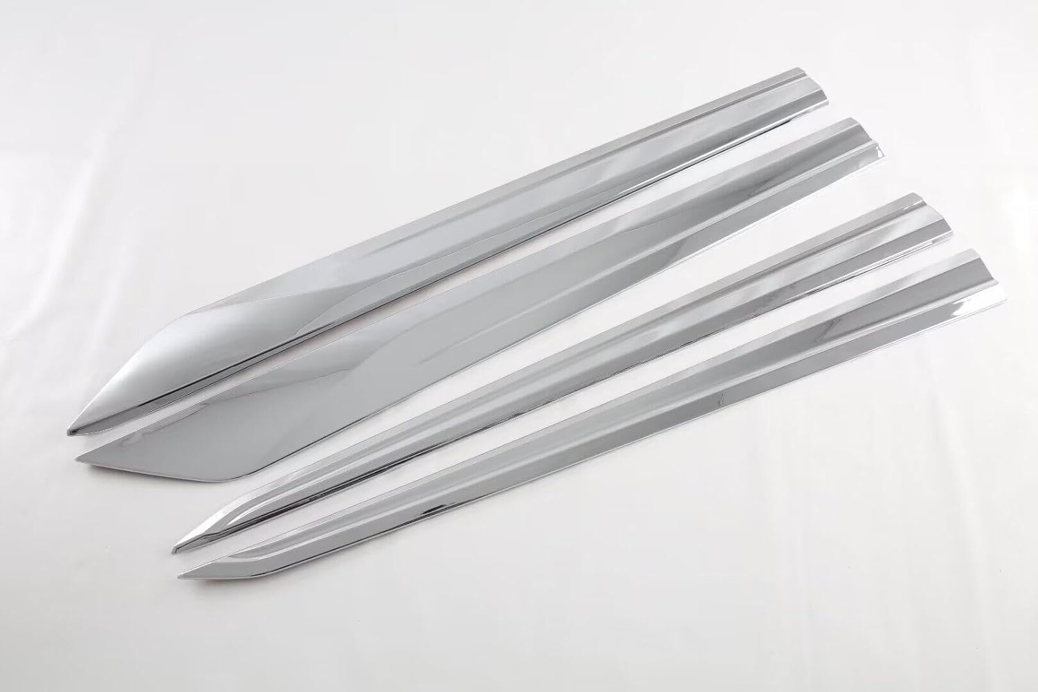 for Toyota Sienna 2021 2022 2023 2024 2025 Body Side Molding Set, Car Door Trim Accessories Auto Covers Parts (Silver)