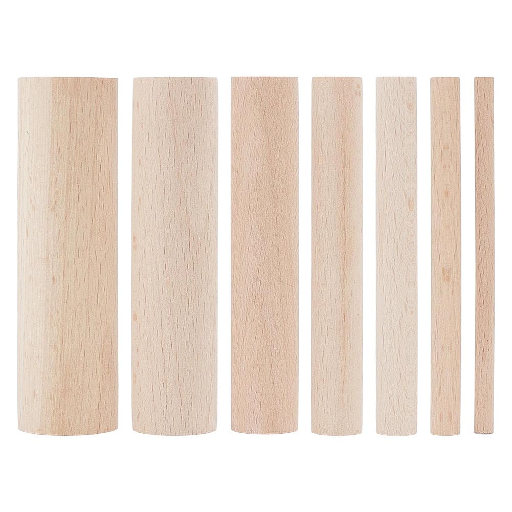 Mandriles de madera OLYCRAFT para crear manualidades en casa y organizar tu taller