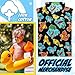 Pokemon Bath Towels 100% Cotton Towels Kids Teens Beach Pool Shower Travel Essentials (Multi, 6-9 Years)