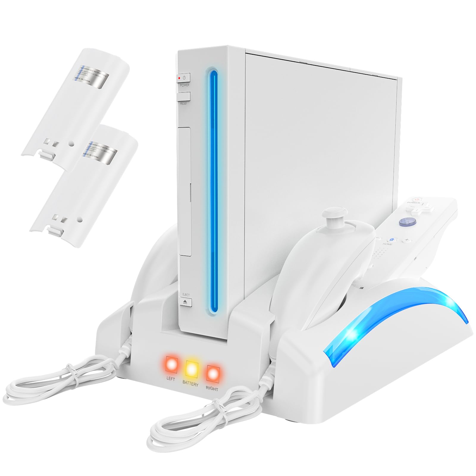 Amazon.com: KEKUCULL Game Organizer Station for Wii Remote Charger