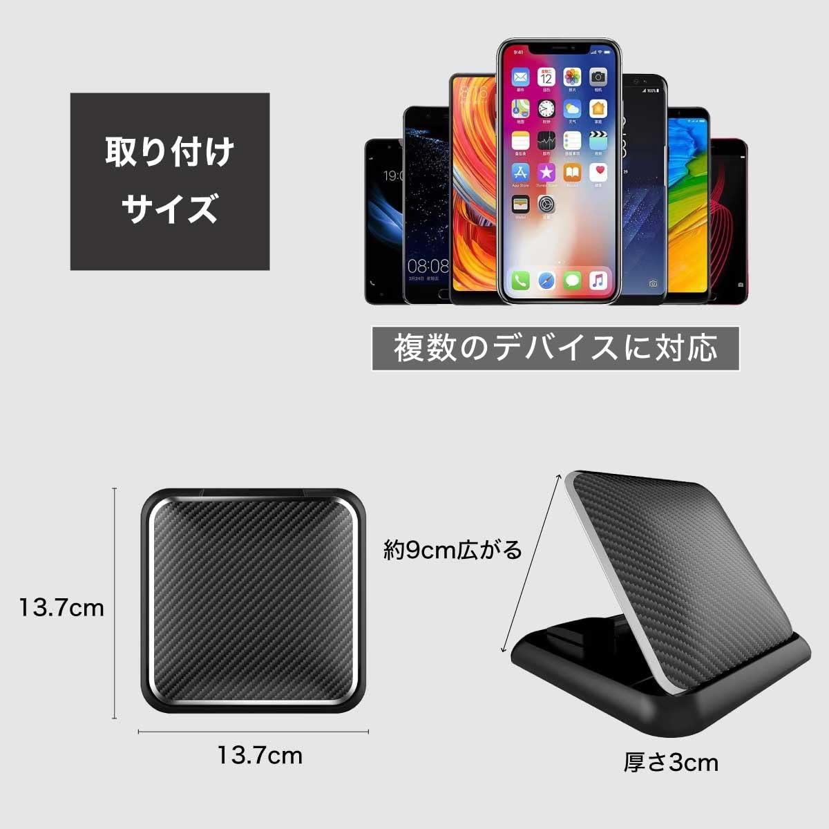 Amazon.co.jp: 使わない時はパタッと閉じれる！開閉式ダッシュボード