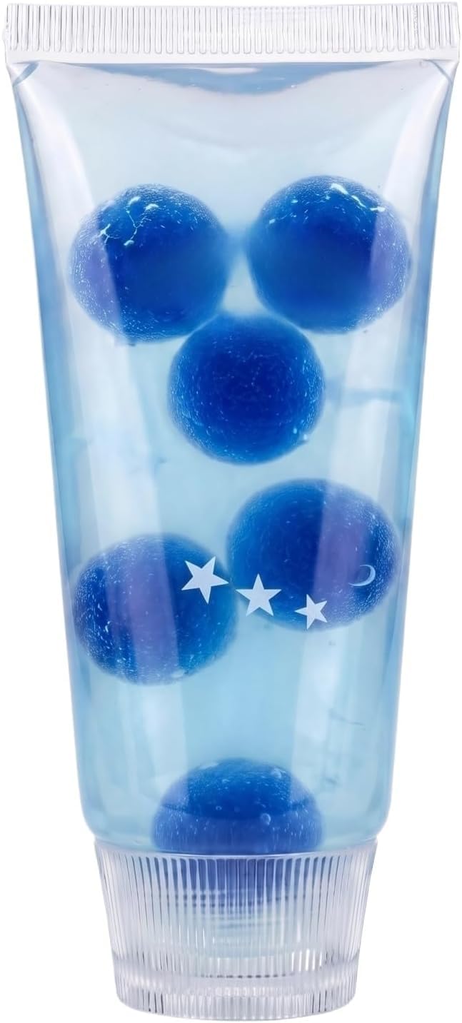 Lightyard Toothpaste Squishy Desktop Ornament, Soft Toothpaste Squeeze Decor, Novelty Toothpaste Shaped Desk Accessory Tactile Companion for Daily Mood Relief (Blueberry)