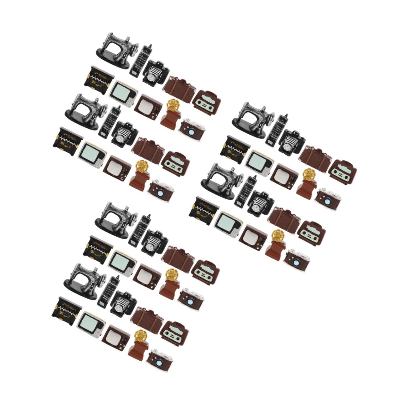 ERINGOGO 3 Sets Mini Home Appliances Decorative Furniture Model Desktop Doll Furniture Miniature Home Decor Accessory