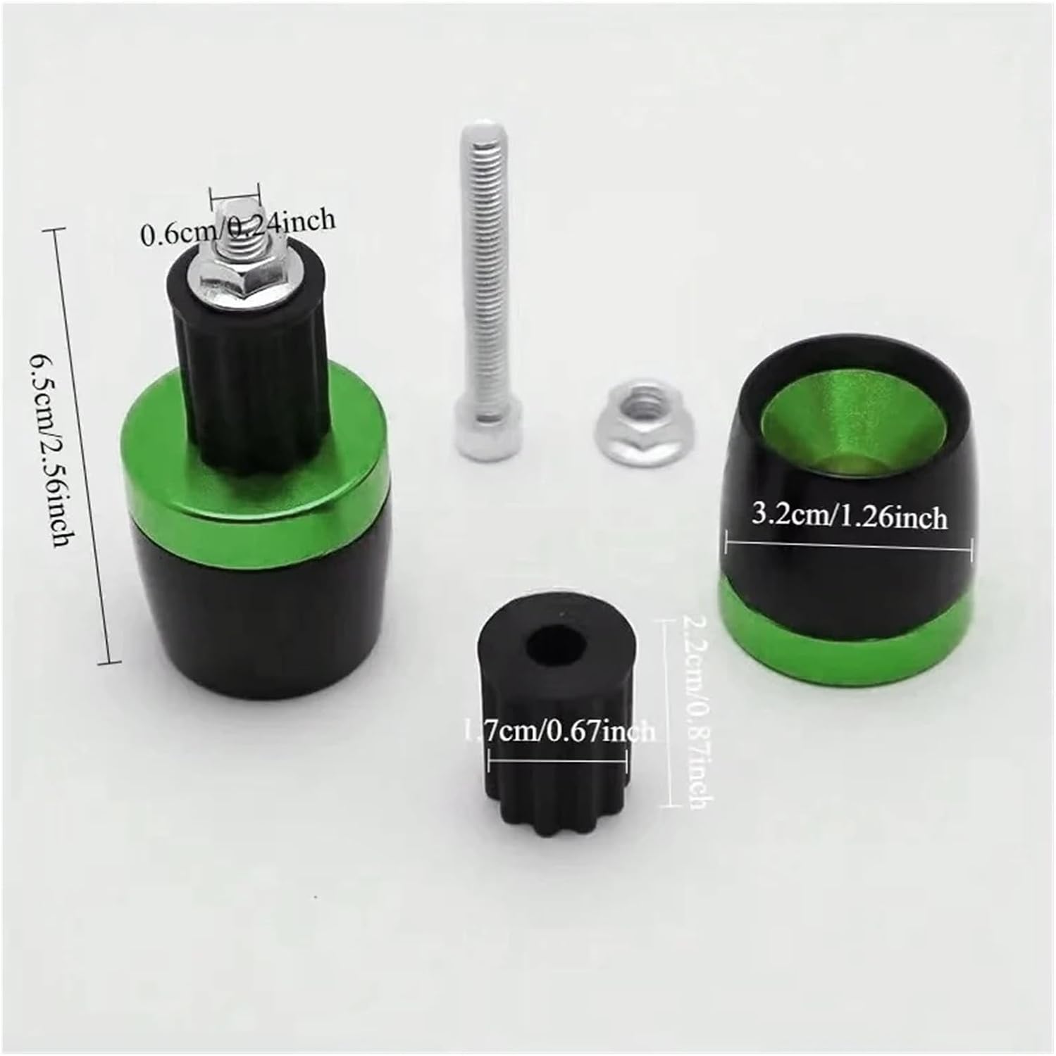 Motorcycle Handlebar End Plug Motorcycle Bar End Weight Handlebar Grips Cap Plug For Derbi GPR Cross City Terra Senda Mulhacen Boulevard 2025