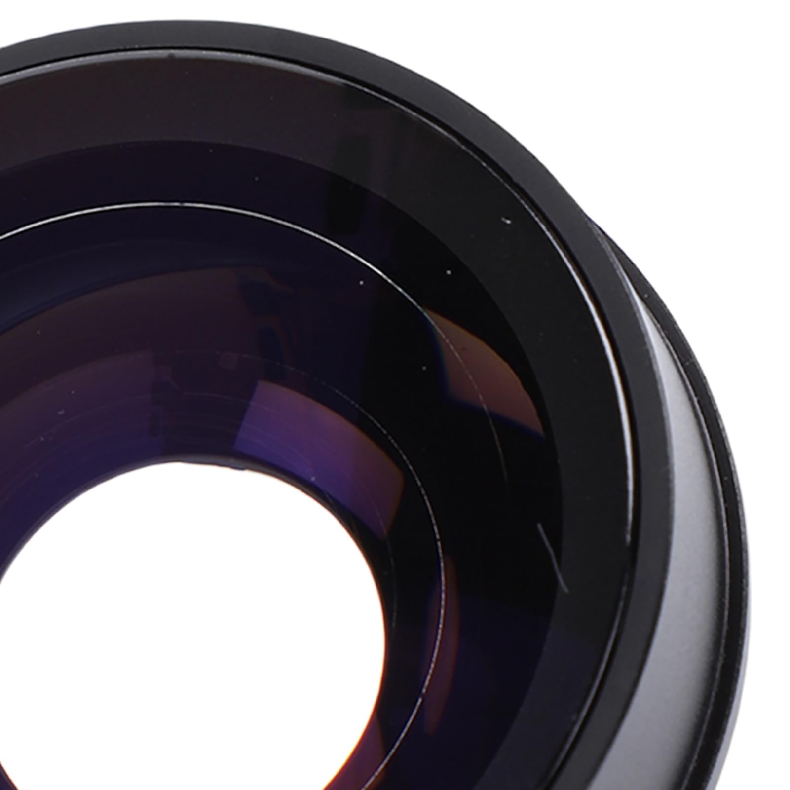 Obiettivo Fish Eye 37 Mm 0,2X |Lente in Lega di Alluminio in Vetro Ottico con Effetto Ultra Grandangolare da 180 Gradi per Fotografia di Paesaggio, Adatta per Fotocamera da 37 Mm