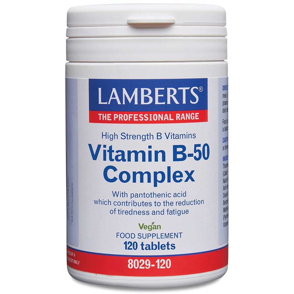 Lamberts Vitamina B-​50 Complex - 120 Tabletas