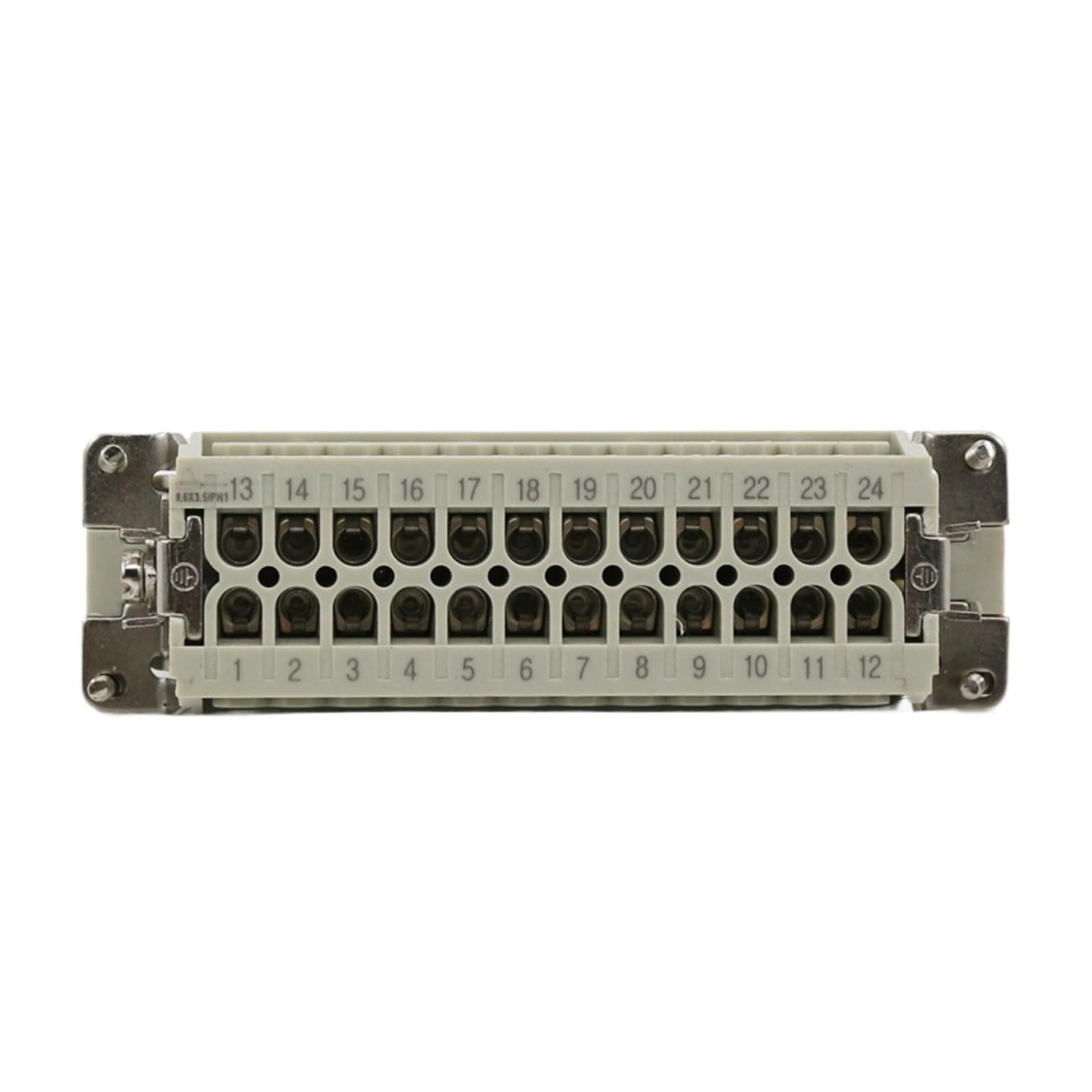 24-adriger Hochleistungsstecker HDC-HE-24-Stecker, Buchsenstecker, 16A500V-Luftfahrtsteckerkern(The male connector)