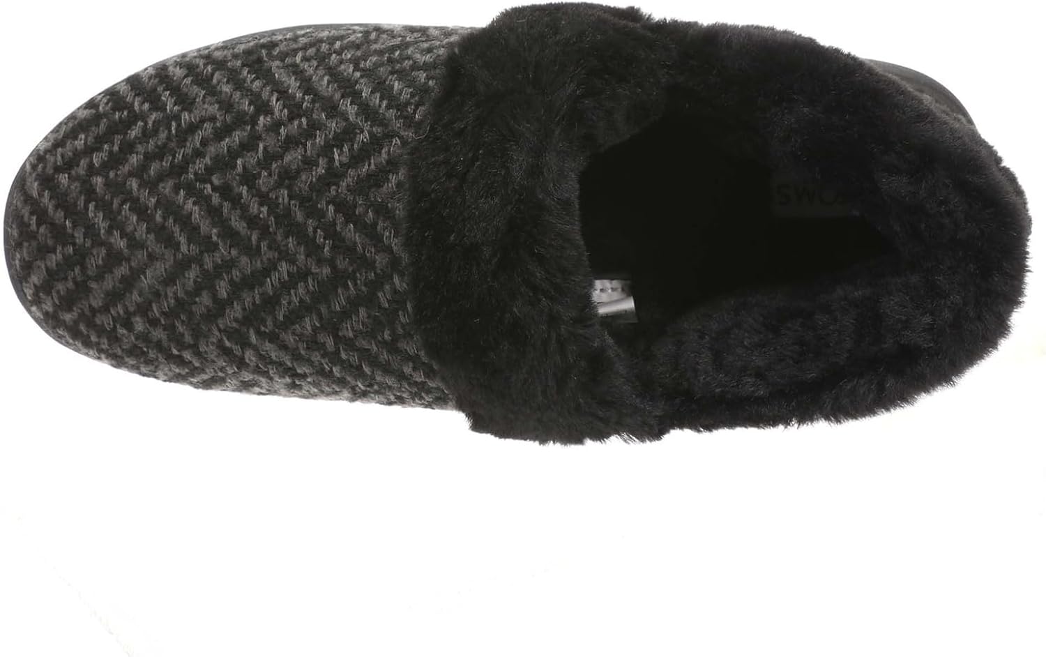 TOMS Oslo Women's Slipper, 8.5 B(M) US, Black
