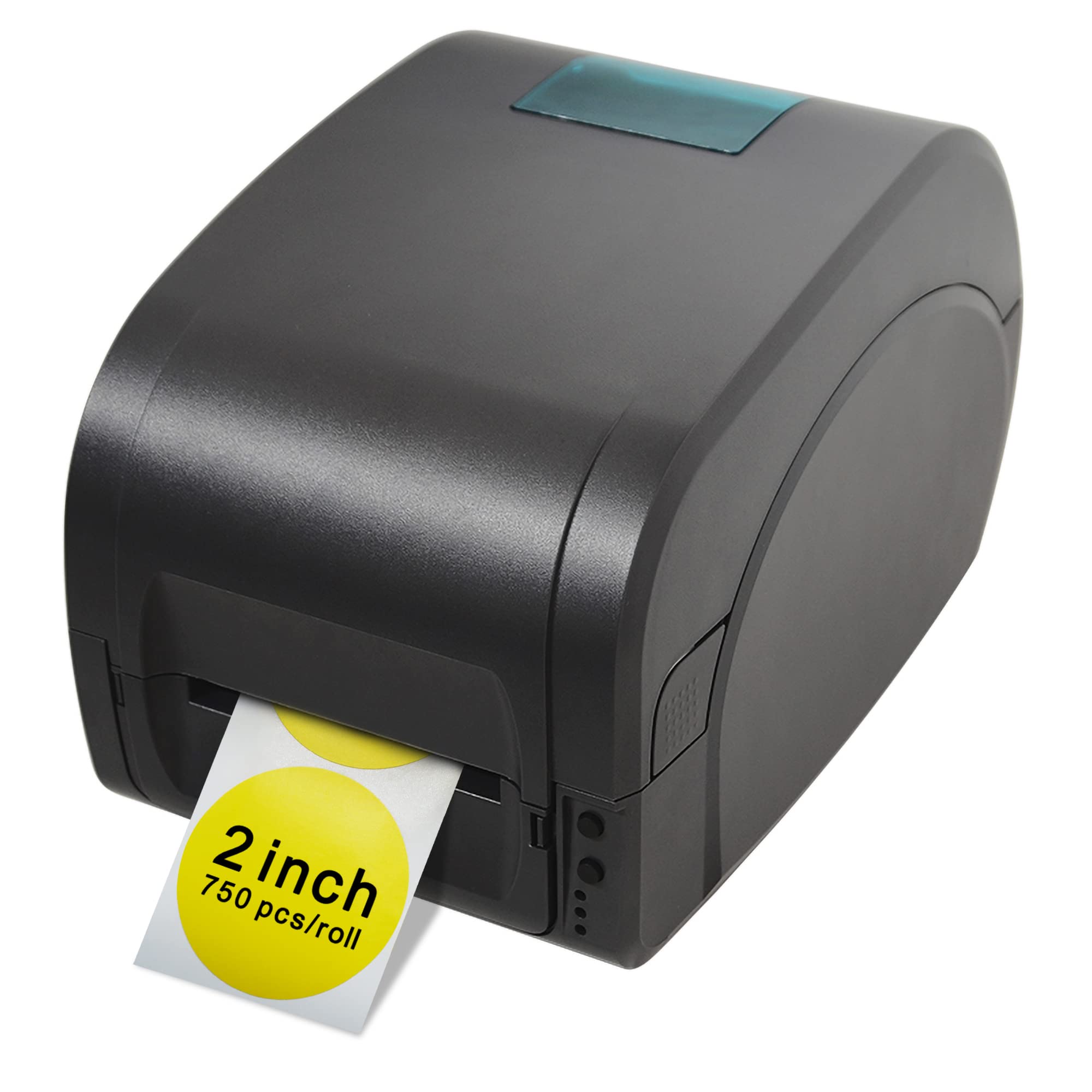 MUNBYN 3 Inch White Circle Thermal Sticker Labels, Multi-Purpose Self