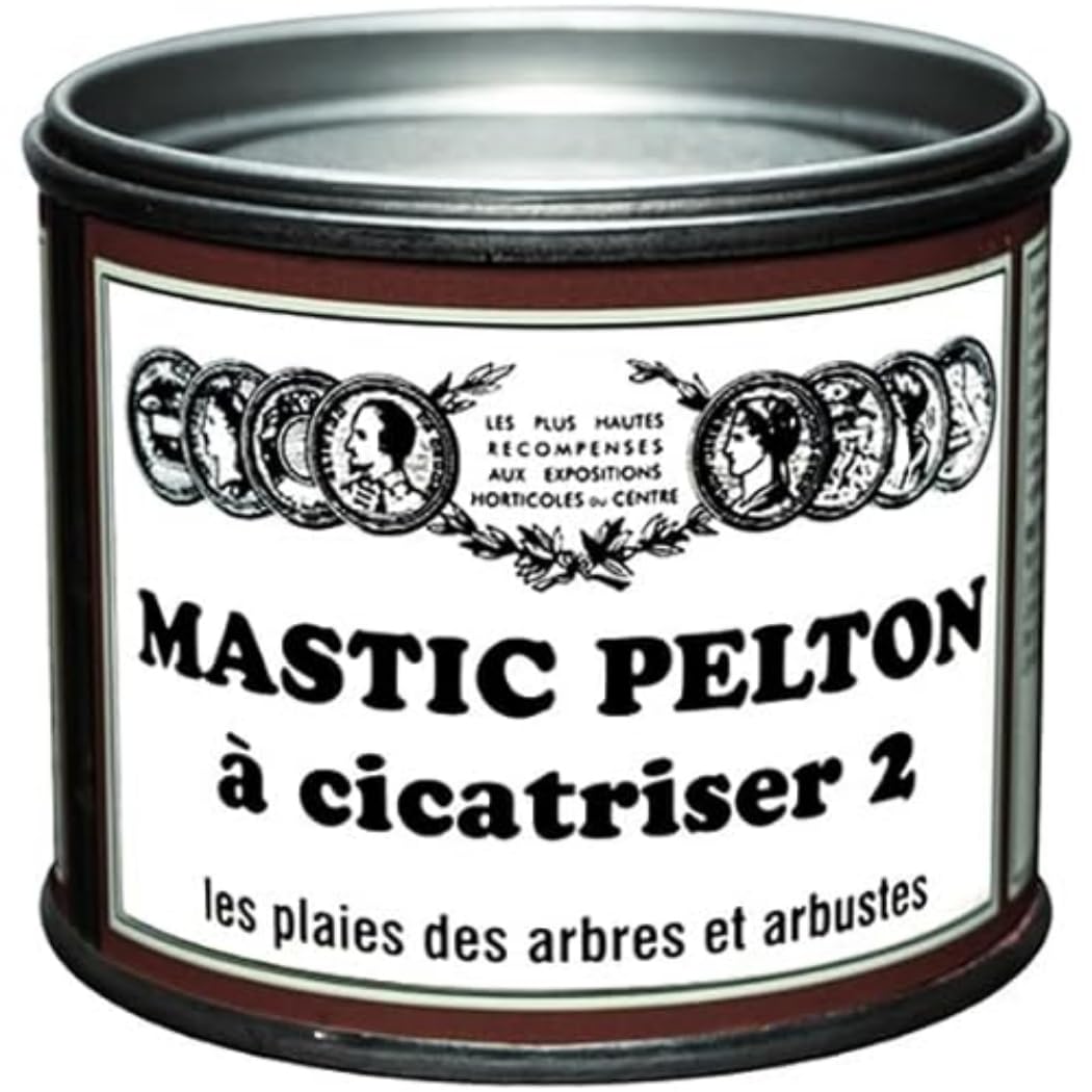 PELTON Mastic à Cicatriser Arbres et Arbustes 195g – Protection Plaies de Taille, Chancres et Morsures – Formule Naturelle Cire d'Abeille