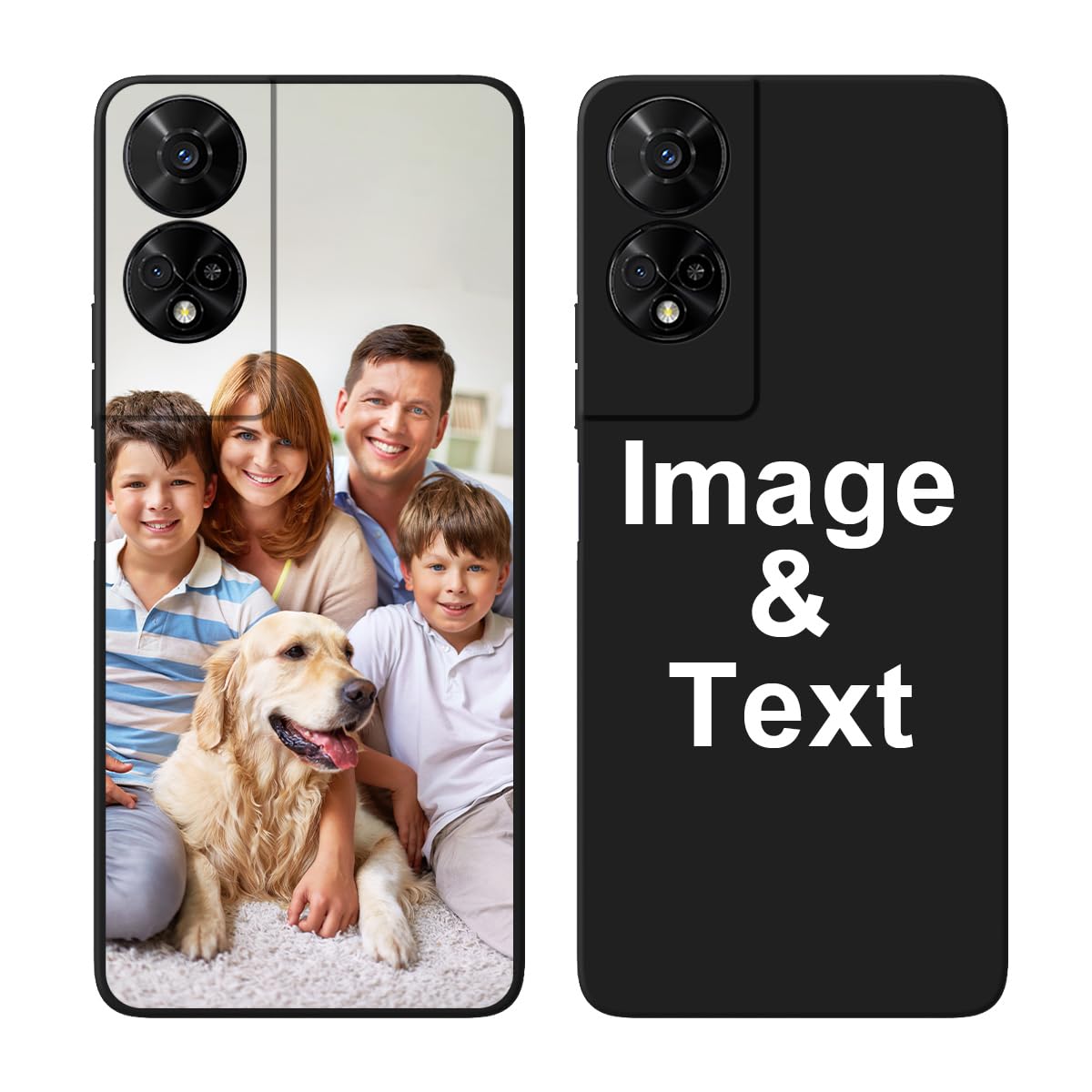 Custom Phone Case for TCL 50 5G/TCL 50 XE NXTPAPER 5G/TCL 50 XE 5G,Personalized Photo Case Picture Bumper Silicone Customized Case Customizible Soft